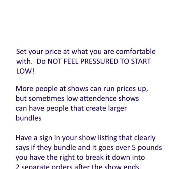 Like this listing and each time I have a Posh Show You will be notified! - Picture 4 of 6